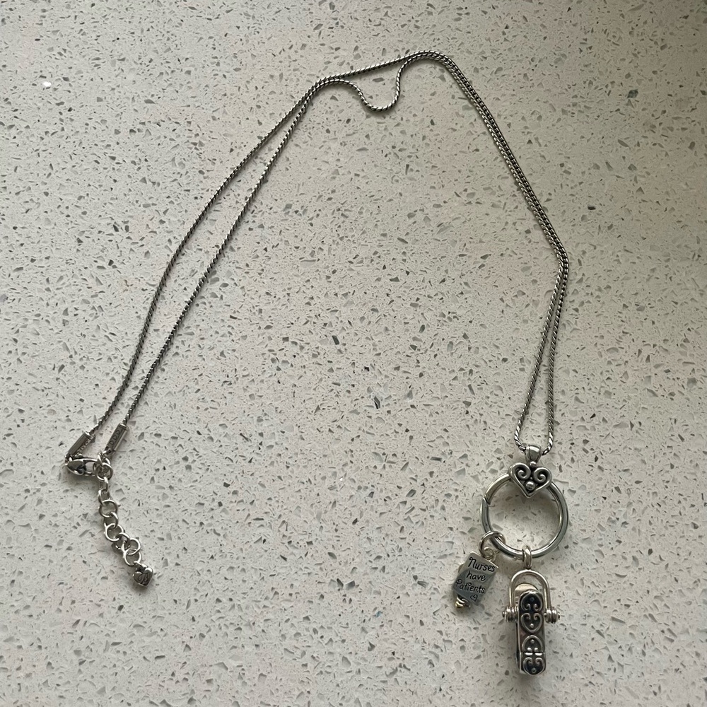 Brighton RN nurse badge holder
